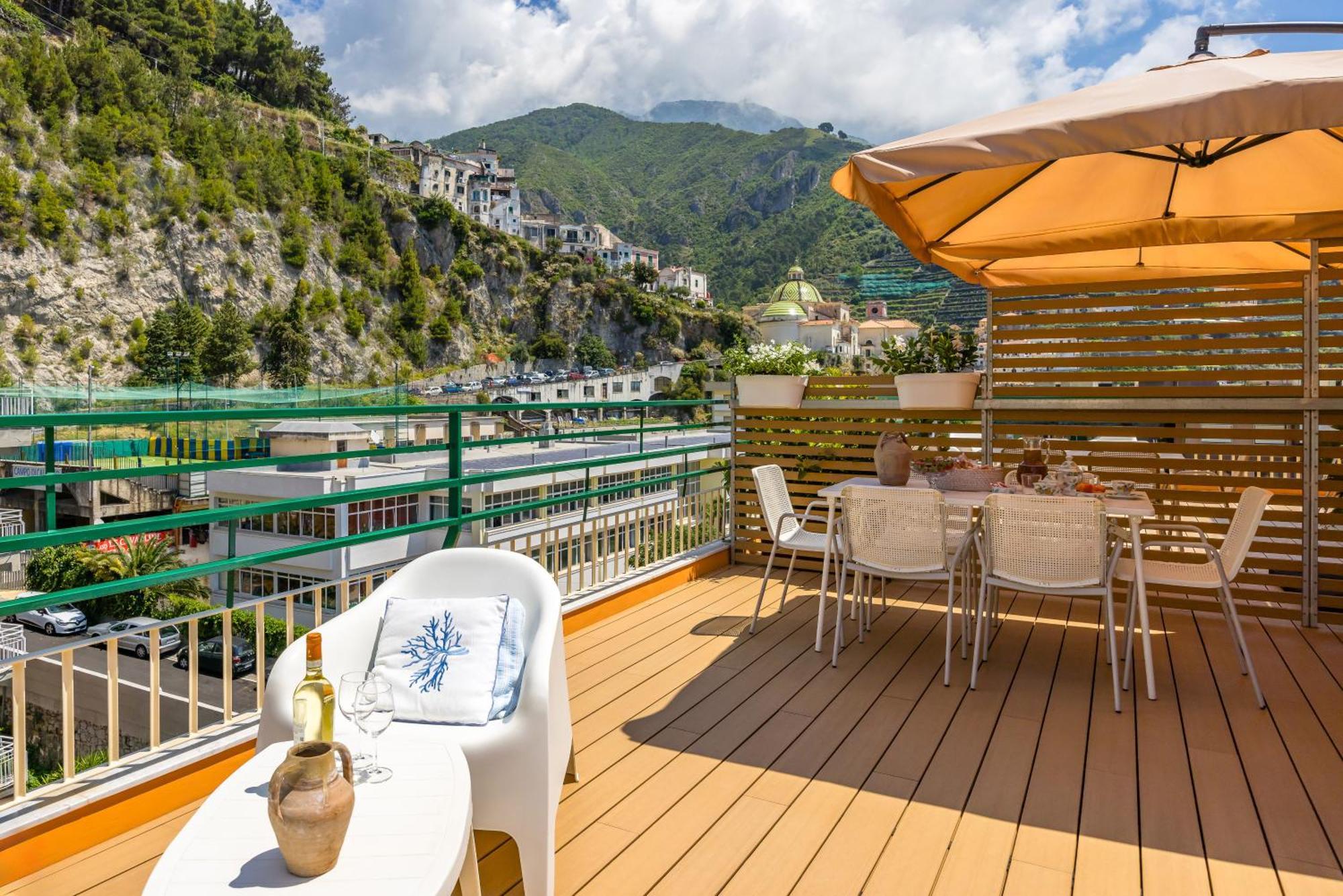 Apartamento Le Terrazze Di Santa Tecla Maiori Exterior foto