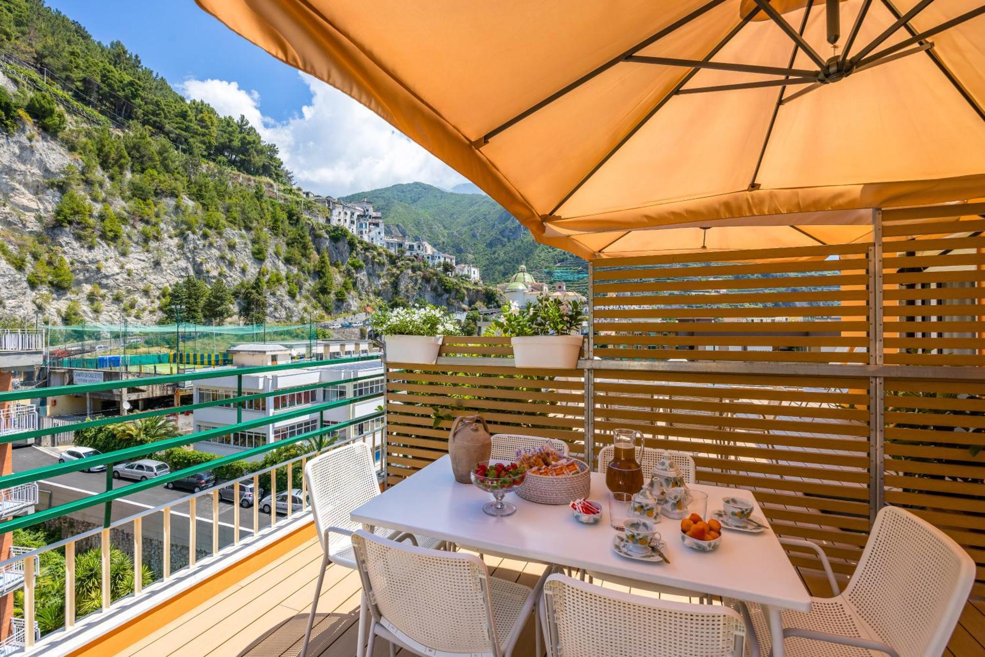 Apartamento Le Terrazze Di Santa Tecla Maiori Exterior foto